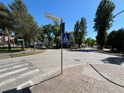 Marghera viabilità Piazza del Municipio