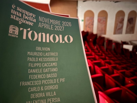 Il sindaco Venturini al Teatro Toniolo per la presentazione Stagione Prosa-Comici-Musica