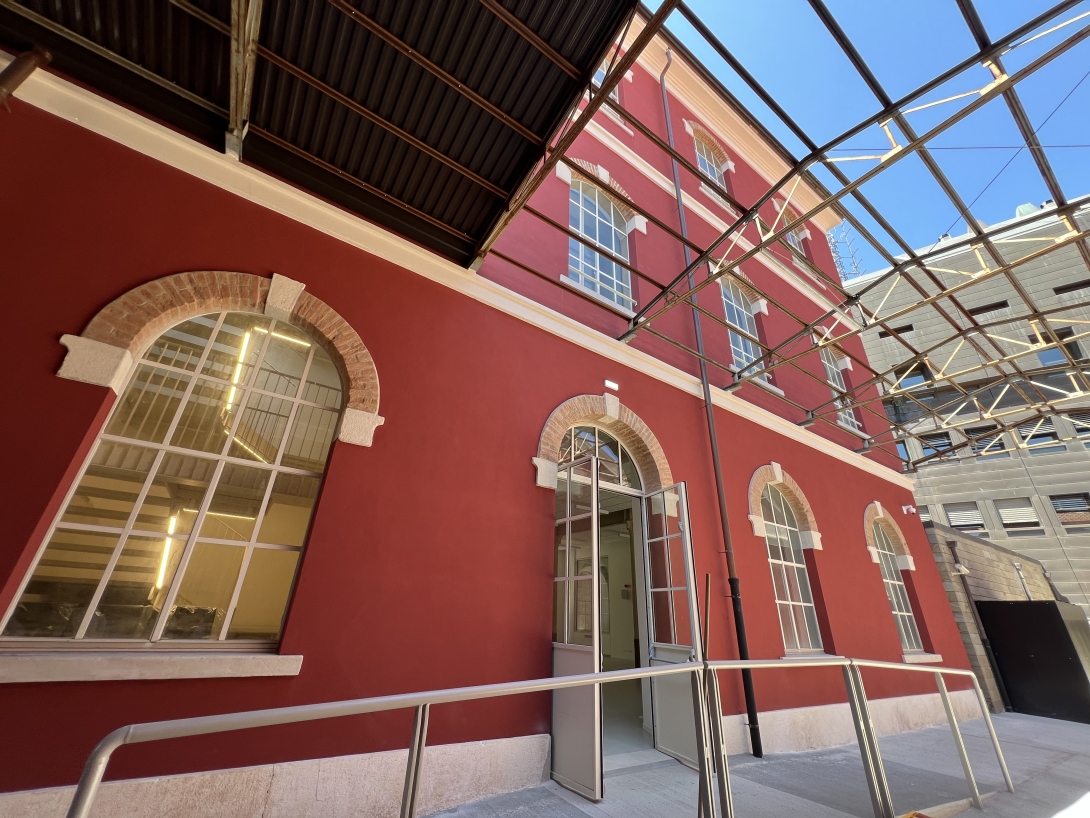 Cittadella della Giustizia sopralluogo 3 Lotto
