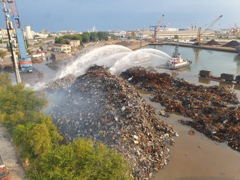 Incendio Porto Marghera