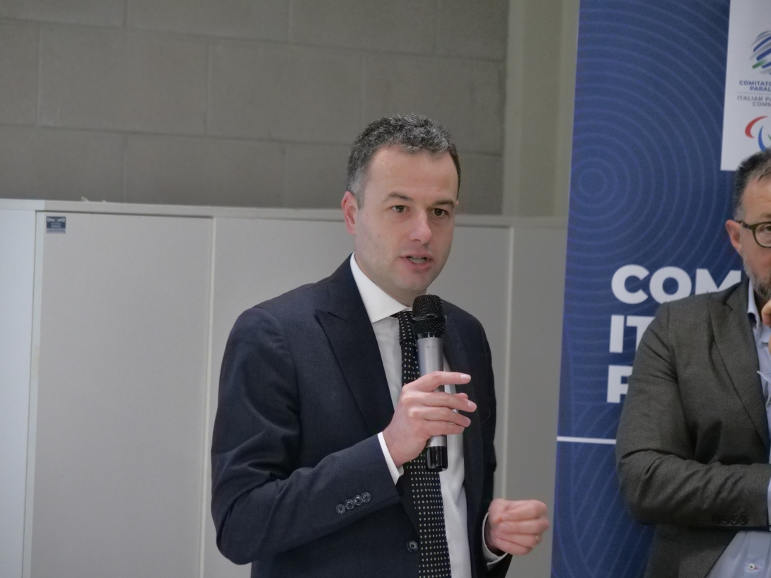 Venturini a convegno sport paralimpico veneto