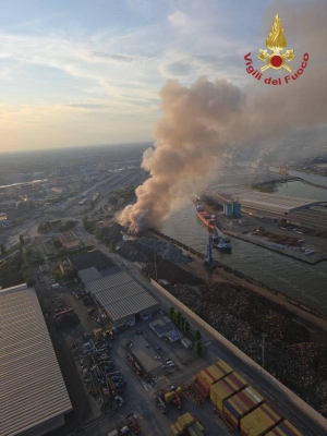 Incendio Porto Marghera