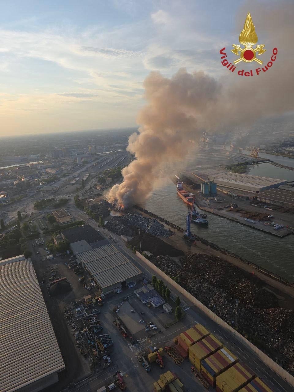 Incendio Porto Marghera