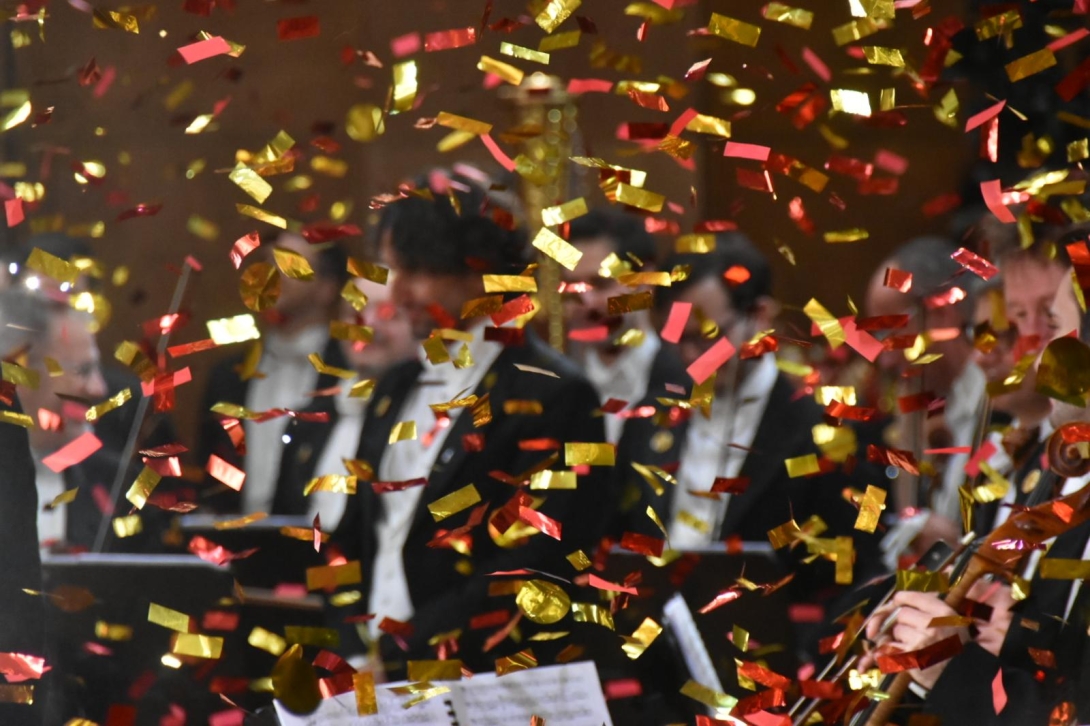 Il sindaco Brugnaro al Concerto di Capodanno al Teatro La Fenice