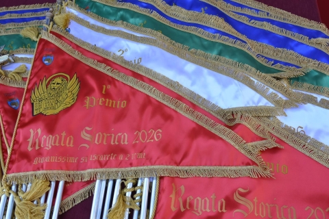 Regata Storica 2026 Bandiere