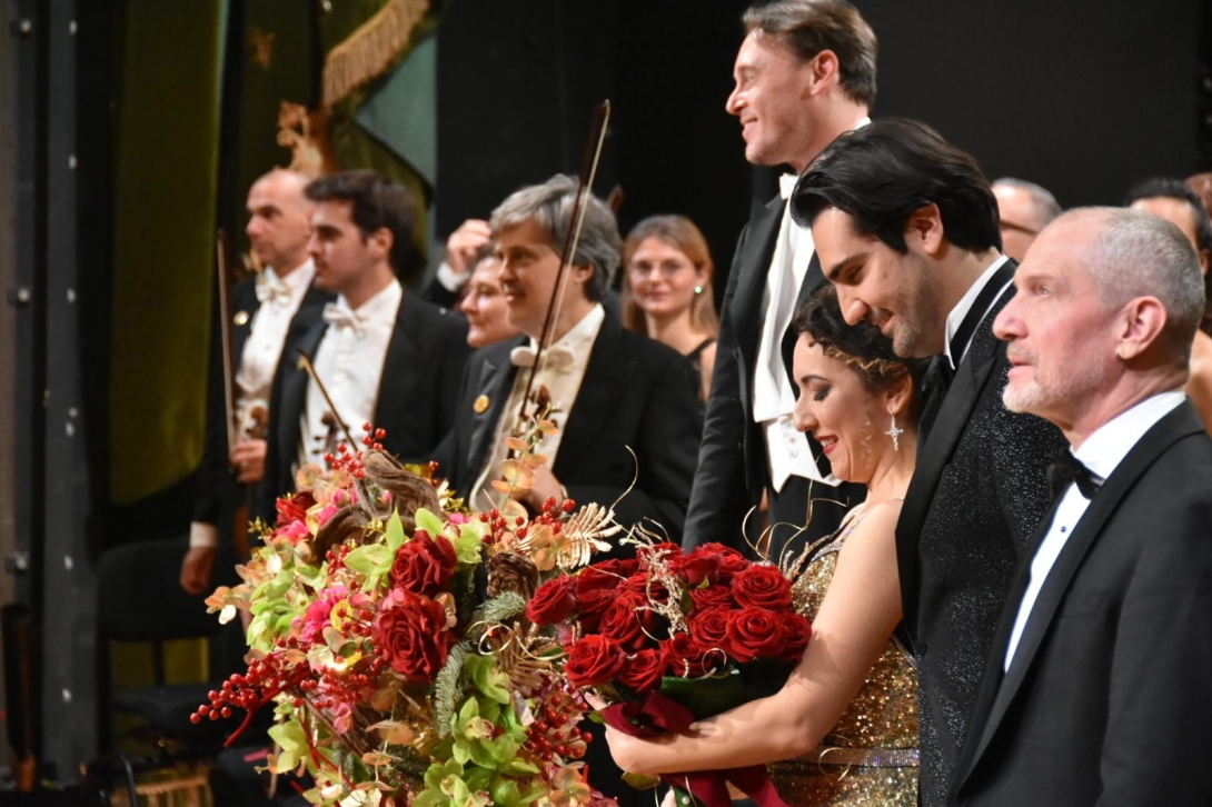 Brugnaro al Concerto di Capodanno al Teatro La Fenice