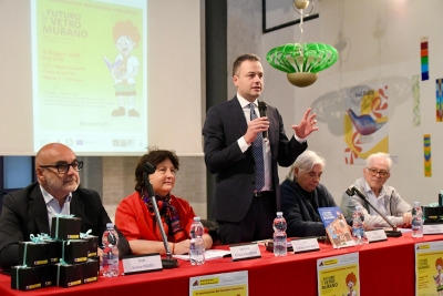 Presentazione fumetto Vetro di Murano
