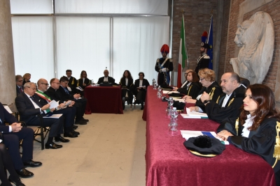 Zuin all'inaugurazione dell'Anno Giudiziario 2026 della Corte Dei Conti
