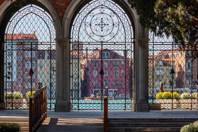 Sopralluogo cimitero di San Michele e Lido di Venezia assessore Brunello