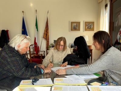 Spazio Associazioni: questa mattina la firma per la concessione degli spazi comunali