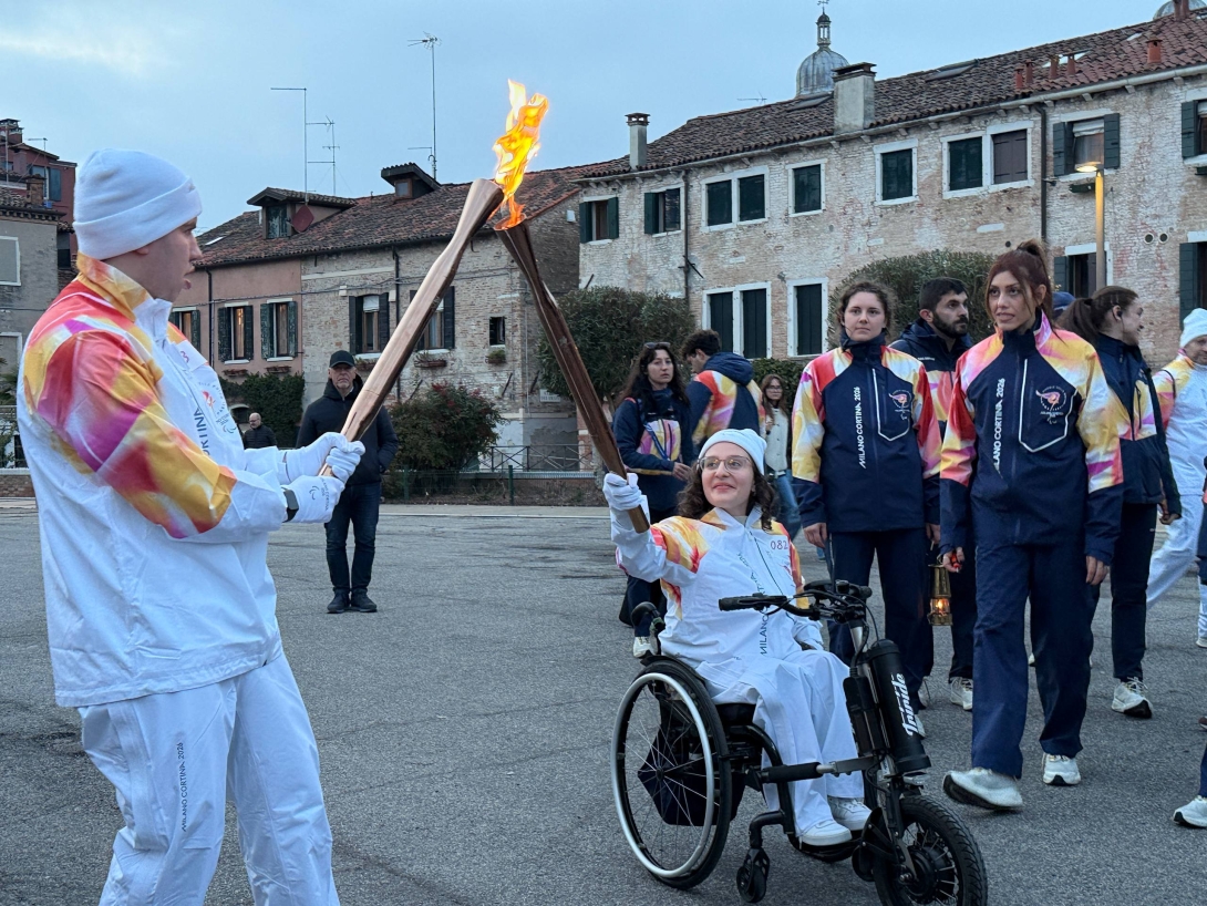 Fiamma Paralimpica Venezia