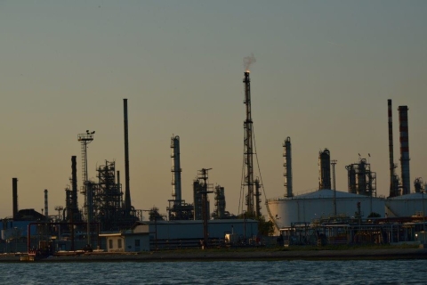 Emergenza - Torce - Porto Marghera - Bioraffineria Eni
