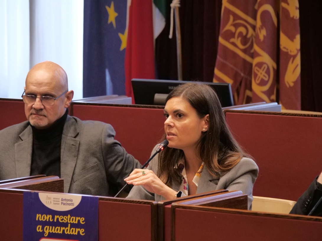 La presidente Damiano alla c.s. flashmob contro il bullismo - Non restare a guardare