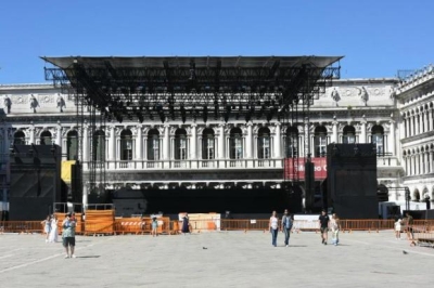 palco in piazza San Marco
