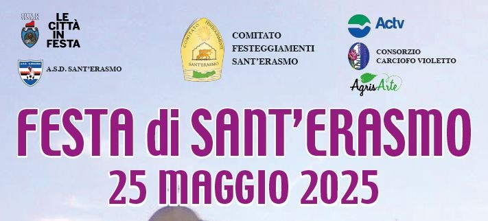 Festa patronale di Sant'Erasmo 2025