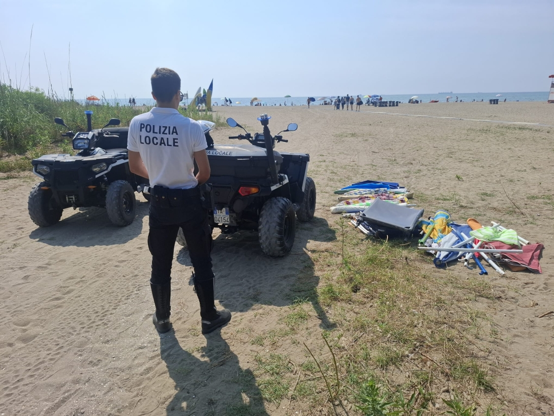 Polizia Locale Lido spiagge