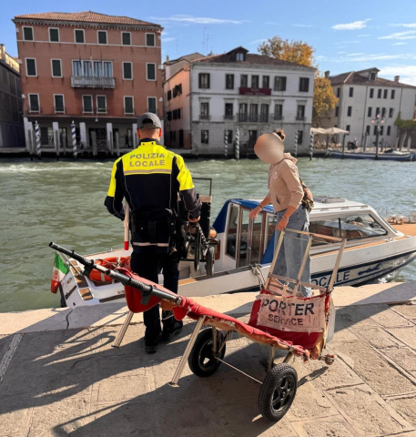 Portabagagli sanzionati