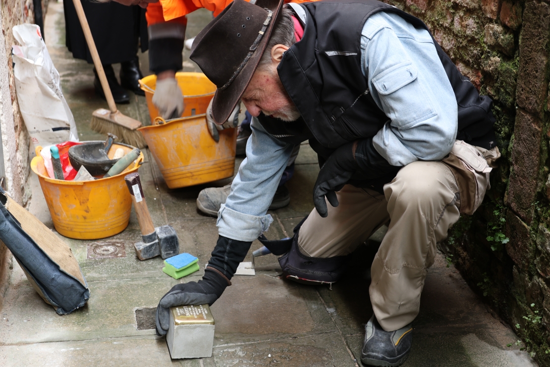 Giorno della Memoria 2026 Posa Pietre d'Inciampo