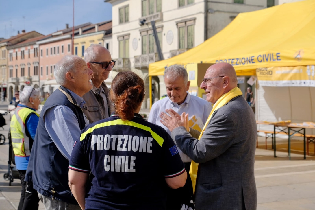 Io non rischio 2026, protezione civile piazza Ferretto