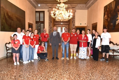 Il consigliere Bellato incontra delegazioni della Croce Rossa Italiana e Rumena