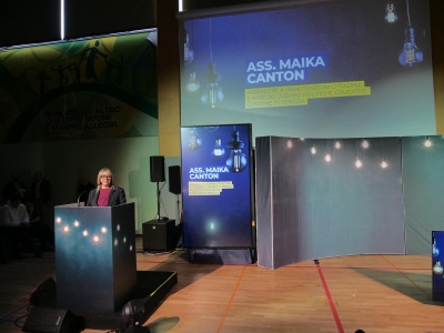 L'assessore Canton alla consegna dei diplomi al centro formazione ITT San Marco