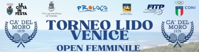 Torneo Lido Venice open femminile 2026