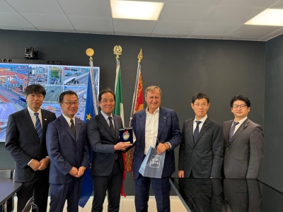 Sindaco Luigi Brugnaro delegazione Hiroshima