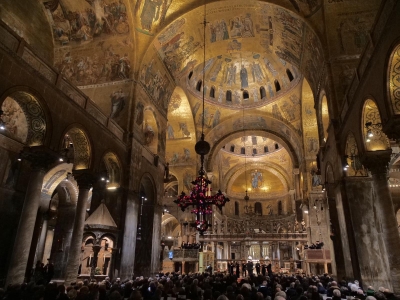 Venturini al concerto di Natale in Basilica di San Marco