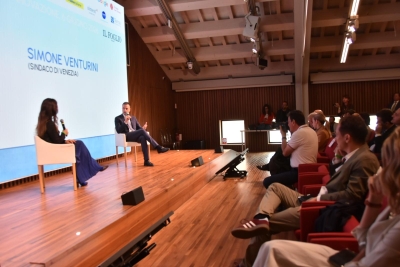 Il sindaco Simone Venturini alla Festa dell'innovazione a Venezia - Il Foglio Quotidiano