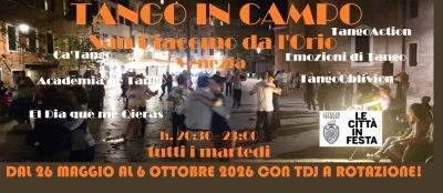 Tango in campo san Giacomo 2026