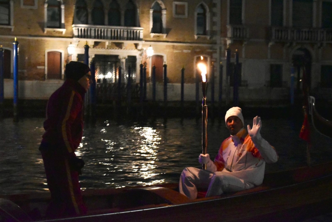 Fiamma paralimpica Venezia