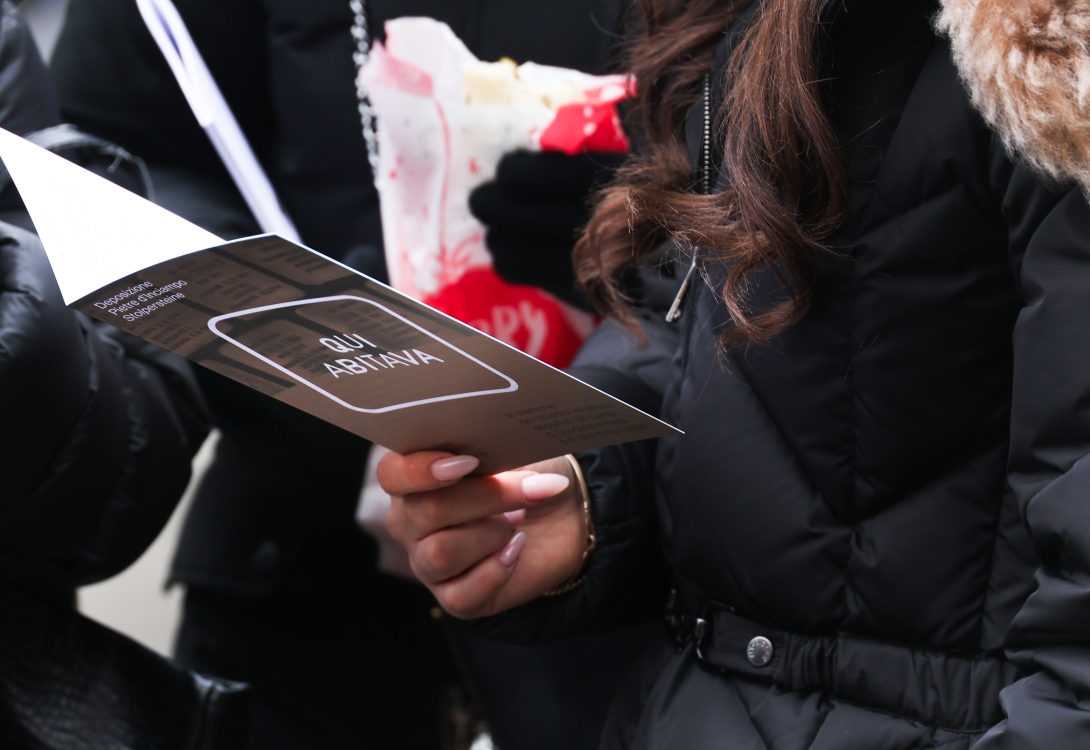 Giorno della Memoria 2026 Posa Pietre d'Inciampo