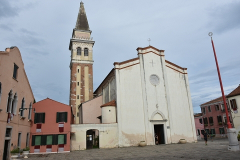 L'assessore Michele Zuin alla festa della Madonna di Marina a Malamocco 