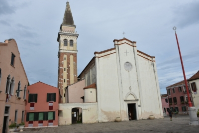 L'assessore Michele Zuin alla festa della Madonna di Marina a Malamocco 