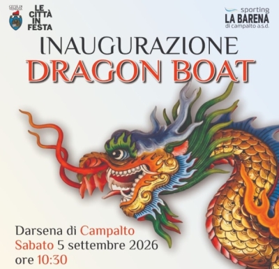 Inaugurazione dragon boat