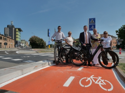 Inaugurazione ciclovia via Forte Marghera