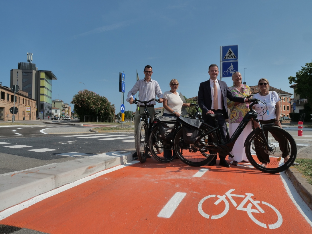 Inaugurazione ciclovia via Forte Marghera