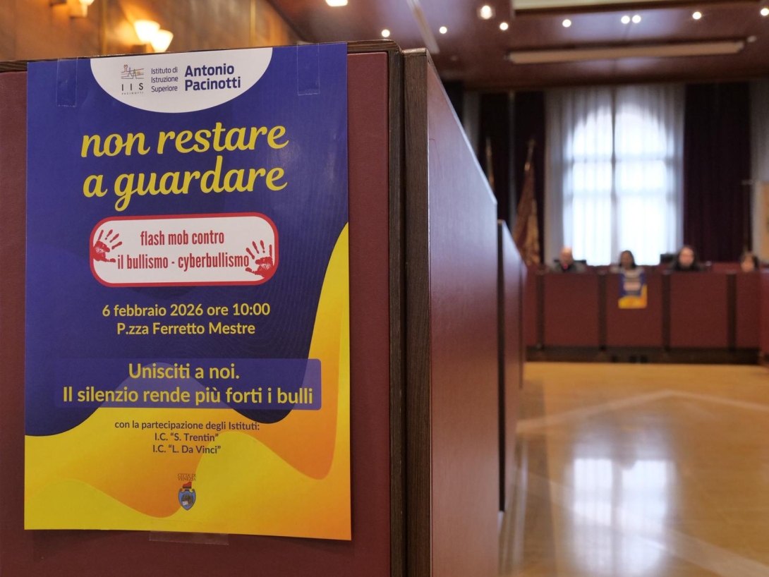 La presidente Damiano alla c.s. flashmob contro il bullismo - Non restare a guardare