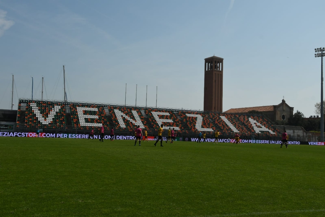 Stadio Penzo - Giocatori in campo