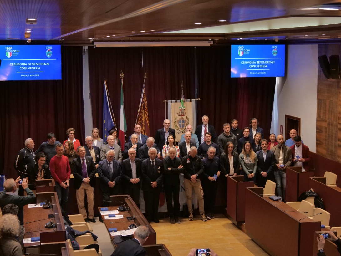 Benemerenze CONI 2026