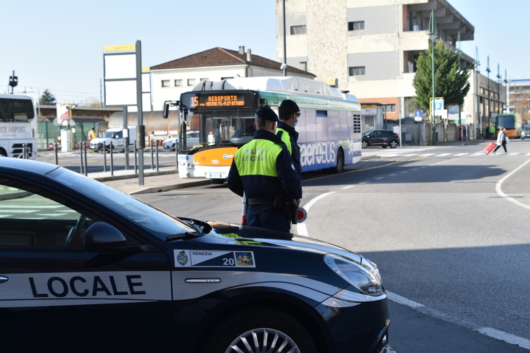 Polizia Locale - Controlli zona Stazione di Mestre