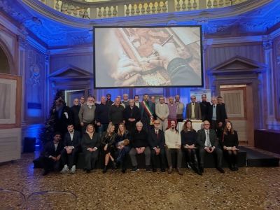 L'assessore Costalonga alla Festa per gli 80 anni della Confartigianato Venezia