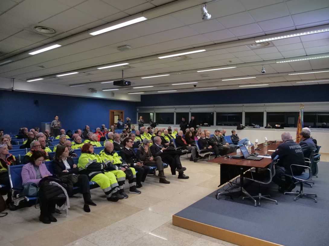 Cerimonia premiazioni volontari Protezione Civile 2025