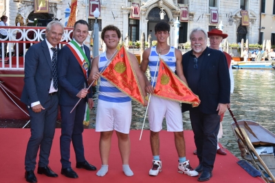 Regata Storica 2026 - Maciarele Senior equipaggio vincitore