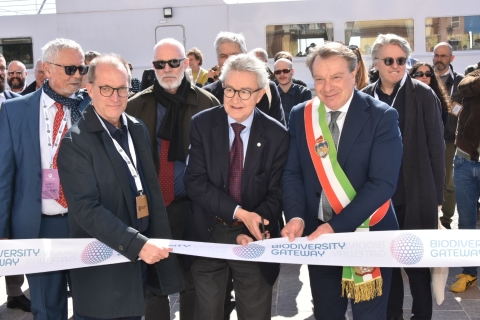 De Martin all’inaugurazione nuova sede di Biodiversity Gateway