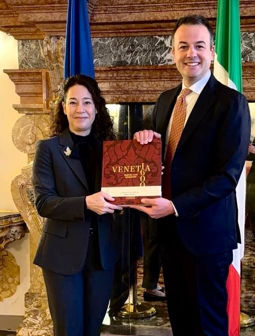 Sindaco riceve ambasciatrice canadese Elissa Golberg