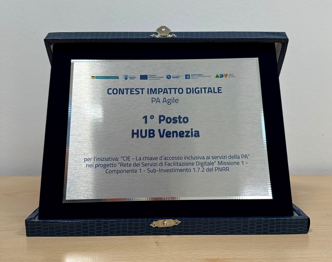 Premio digitale Comune di Venezia