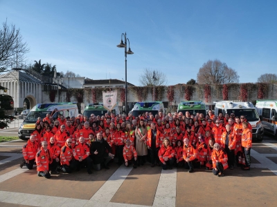 Chirignago messa per festa sociale Croce Verde