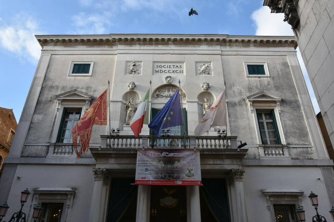 Brugnaro al Concerto di Capodanno al Teatro La Fenice