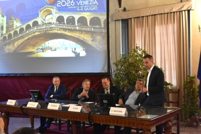 Il sindaco Simone Venturini al simposio VIC - Venice Interventional Cardiology all'ospedale SS. Giovanni e Paolo